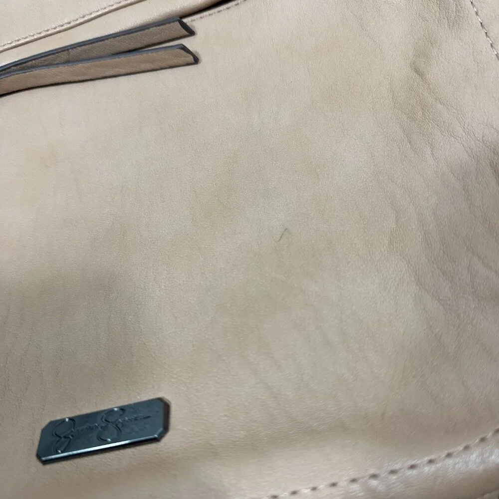 Jessica‎ Simpson Nude Chain Strap Shoulder Bag